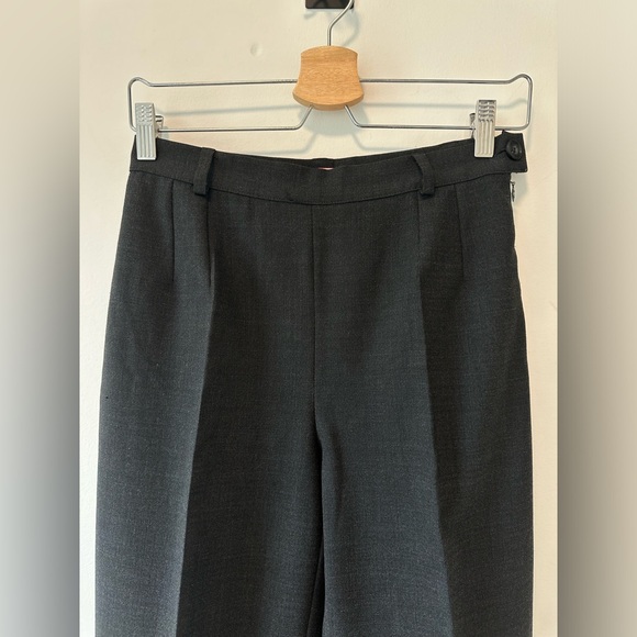 Max & Co Vintage Trousers Pants Size 8 Dark Grey - Picture 2 of 7